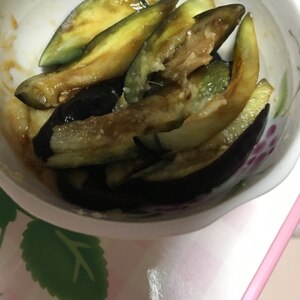 茄子の生姜麺つゆ漬け＋＋